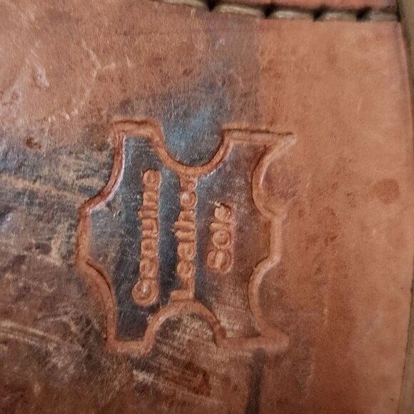 Diplomats Leather Burgundy Classic Penny Loafers Size 9.5D - Picture 7 of 7